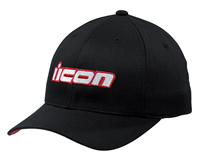 Men's Icon Black Slant Hat $22